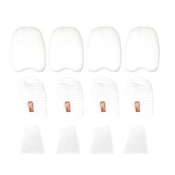 Generic Vacuum Filter Set Compatible with Shark Rocket Zero-M Ultra-Light Corded Stick Model #'s HV345 Compare to Part # XPMFK320 Pack of 4 Foam & Felt Filter KIT