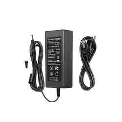 Cysljoyful 24V DC Power Supply 2A AC Adapter, 100-240 50/60Hz AC to DC 24 Volts 2Amp Power Adapter Transformer, DC 24V Power Cord, 5.5mm x 2.5mm DC Plug & 1 Tip