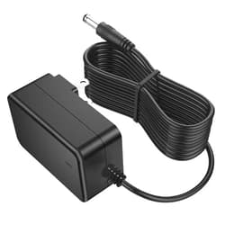 MTDZKJG 9V Power Supply 2A Max 9V Power Adapter DC 9V Power Cord with 5.5x2.1mm Plug 10ft Extension Power Cable for 9Volt 2000mA 1500mA 1000mA 500mA Devices