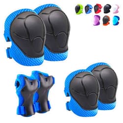 CKE Knee Pads for Kids Knee pads and Elbow Pads Toddler Protective Gear Set Kids Elbow Pads and Knee Pads for Girls Boys with Wrist Guards 3 in 1 for Skating Cycling Bike Rollerblading Scooter [Upgraded]