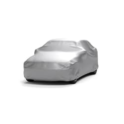 Platinum Shield Weatherproof Car Cover Compatible with 2009 Volvo C30 Hatchback 2 Door - Outdoor & Indoor - Protect from Water, Snow, Sun - Fleece Lining - Cable Lock, Storage Bag & Wind Straps
