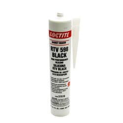 Loctite Sealant, Black RTV 598, Silicone, 300 ml Cartridge, Each