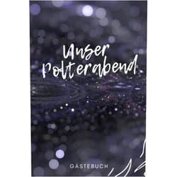 Polter Fuchs,Gästebücher Kreation Gästebuch für Polterabend, edles Hardcover, 100 hochwertige blanko Seiten, modernes Design: Geschenk für Paare, Polterabend Gästebuch, (German Edition)