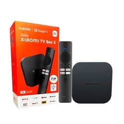 Xiaomi TV Box S (2nd Gen) 4K Ultra HD Streaming Media Player, Google TV Box with 2GB RAM 8GB ROM, 2.4G/5G Dual WiFi, Bluetooth 5.2 & Dolby Audio and DTS-HD, Dolby Vision, HDR10+