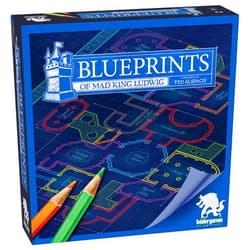 Bezier Games Blueprints of Mad King Ludwig - A Flip & Sketch Strategy Board Game by Bezier Games