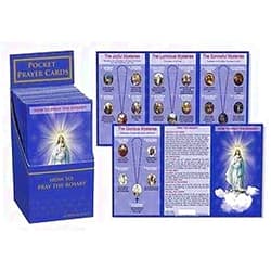 Catholic.christianbrands Pray Rosary Trifld Disp 48pk