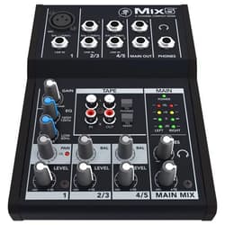 Mackie Mix5 5-Channel Compact Mixer