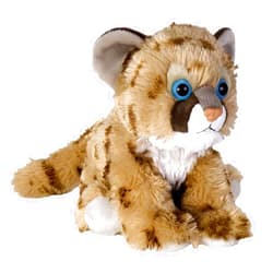 Wild Republic Cougar Cub Plush, Stuffed Animal, Plush Toy, Gifts for Kids, Cuddlekins 8 Inches
