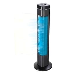 Elly Décor Sky Care Tower Fan For Bedroom,24 ft/s velocity, 120° Oscillating Fan with 3 speeds, 56db,standing fan, Basic Ultralight Powerful fan for living room, office and bedroom, 29” bladeless fan