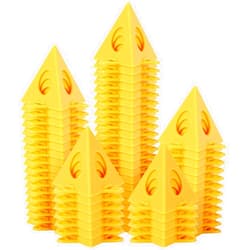 Tecbeauty 70Pcs Painters Painting Pyramid Stands, Cabinet Doors Risers, Mini Cones Tripods, Household Tools
