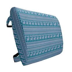 Ambesonne Ethnic Lumbar Back Support Pillow, Alpaca Llama South American Ornaments Animal Art Pattern, High Density Foam for Office Chairs Car Seats, 14
