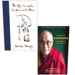 Charlie Mackesy,Dalai Lama,the Mole the Fox and the Horse By Charlie Mackesy The Boy,The Art of Happiness 10th Anniversary By Dalai Lama,B00C7GBOGO The Boy, The Mole, The Fox and The Horse By Charlie Mackesy & The Art of Happiness By Dalai Lama 2 Books Collection Set