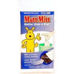 FLEXI MUTT MITT Dog Waste Pick Up Bag, 100-Count