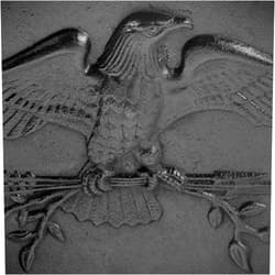 Oakestry American Eagle Cast Iron Fireback