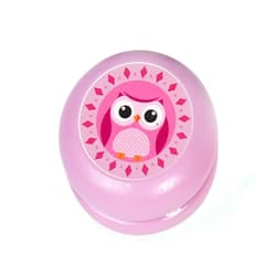 Kisangel 2pcs Wooden Yo-yo Toys for Boys and Girls Boy Girl Ball Toys Bear Yoyo String Outdoor Play Random Style