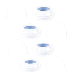 Foycow Philips Avent Baby Bottle Caps and Collar Accessories - Dome Caps, Nipple Rings for Natural Bottles - 4-Pack Replacement Kit