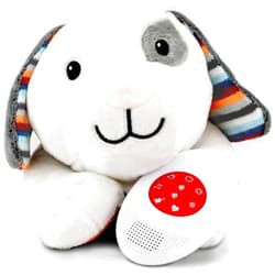 Zazu Kids Zazu Dex The Dog Baby Soother - Baby Musical Soft Toy with Heartbeat Sound and White Noise – Sleep Aid for Babies and Newborn with Cry Sensor and Shake Activation, 10 min Auto Shut Off