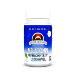 Source Naturals Melatonin 5 mg - 200 Peppermint Flavored Lozenges