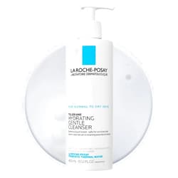 La Roche-Posay Toleriane Hydrating Gentle Face Cleanser, Hydrating Facial Cleanser With Niacinamide + Ceramides, Daily Face Wash For Dry Skin To Normal Skin, Sensitive Skin Tested, Fragrance Free