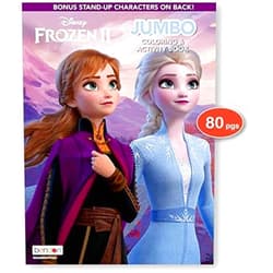 Bendon Frozen 2 Coloring Book Disney Arts Crafts Coloring, Painting Gift Set, Perforated Paper - Healthy Educational Play, for Kids Girls Boys Toddlers