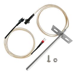 FCCUM Replacement RTD Temperature Probe Sensor for Most Pit Boss 700& 820 Series Wood Pellet Smoker Grills, RTD High-Temperature Meat Barbecue Probe Sensor