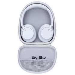 Lebakort Hard Case Compatible with Sony WH-CH720N WH-CH520 WH-CH510 WH-CH710N XB900N XB700N WH-CH700N WH-910N Noise Canceling Headphones (Off White Case)