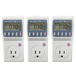 P3 International P4460 Kill A Watt EZ Electricity Usage Monitor (3-(Pack))