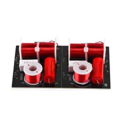 Taidda Speaker Frequency Divider, 2Pcs Speaker Frequency Divider 2 Way 2 Unit HiFi Sound Filter Audio Module Board for Treble Bass Speakers Car Full Frequency Speakers