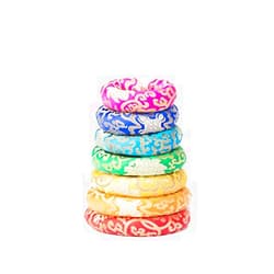 YongFeiCryatal Seven pcs Cloth O-ring Playing 6-12