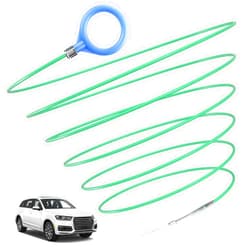 Ecocstm Auto Sunroof Drain Cleaning Tool, 118 Inch Flexible Tube Cleaning Brush, Flexible Drain Brush Extra Long Pipe Cleaners for Car, Car Drain Dredge Cleaning Scrub Brush for Drains, Sewers, Windshields