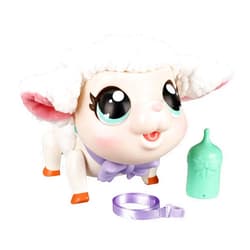Little Live Pets - My Pet Lamb Soft and Wooly Interactive Toy Lamb That Walks, Dances 25+ Sounds & Reactions for Kids, Ages 5+