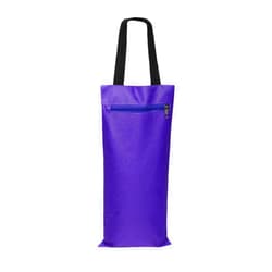 Psdndeww Foldable Filled Yoga Sandbag with Single Handle for Yoga Weights and Resistance