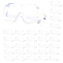 Yunsailing Protective Safety Goggles Lab Over Glasses Clear Anti Fog Eye Protection Goggles for Men Women