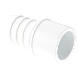 Aqua Plumb Spears 460 Series PVC Pipe Fitting, Adapter, Schedule 40, White, 4