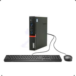 lenovo ThinkCentre M900 Tiny Desktop Micro Tower PC (Intel Core i5-6500T, 8 GB Ram, 256 GB SSD, USB 3.0, WiFi) Windows 10 Pro (Renewed)