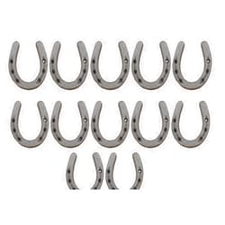 Midwest Craft House Small CAST Iron Horseshoes • Crafts Home DÉCOR, Horseshoe/Horse Shoe, Small Tiny NIKNAK - Pack of 10 3