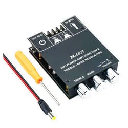 Hosyond 100W Bluetooth 5.0 Amplifier Board with Treble and Bass Control, TPA3116D2 50Wx2, Bluetooth AMP Board for Home Passive Speakers
