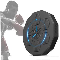 ZORQ Music Boxing Machine Wall Mounted, Smart Boxing Equipment with LED Lighting Effect Music Boxing Machine for Family Parent-Child Exercise Boxing Machine
