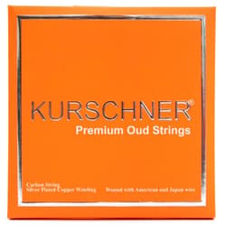Kurschner Arabic Oud Strings – Medium Tension Professional Yellow Label, PVF Carbon Strings Set