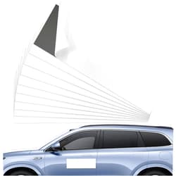 BFXM 10Pcs Car Door Magnets, Flexible Blank Magnetic Sheets for Custom Signs, Bumper Stickers Magnets, Turn Any Decals into A Magnets, Strong Durable Car Magnets for Cars, Refrigerator