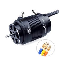 KingVal Replacement 4074 2000KV Brushless Motor with Water Cooling Jacket Unit Compatible with RC Boat