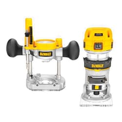 DEWALT Router Fixed/Plunge Base Kit, Variable Speed, 1.25-HP Max Torque (DWP611PK)