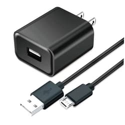 BCWJ NETS Replacement Roku Voice Remote Charger 5V USB Power Cord Fit for Roku Voice Remote Pro Rechargeable Voice Remote, Roku Micro USB power Cord 1