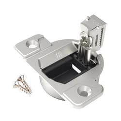 Holdly Replacement for Blum 33.3600,Compact 33 Screw on 110 Degree Opening Face Frame Cabinet Hinges,Cabinet Door Hinges,Replace Original Blum Hinges(with Screws, Mounting Plate Not Included) (8 Pack)