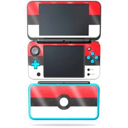 MIGHTY SKINS MightySkins Glossy Glitter Skin for Nintendo New 2DS XL - Battle Ball | Protective, Durable High-Gloss Glitter Finish | Easy to Apply, Remove, and Change Styles | Made in The USA