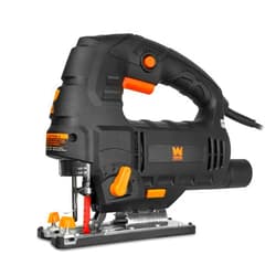 WEN 33606 6.6-Amp Variable Speed Orbital Jig Saw with Laser and LED Light,Black, Silver