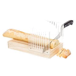 Mrs. Anderson's Baking Mrs. Anderson’s Baking Bread Cutter Slicing Guide with Crumb Catcher, 12.5-Inches x 6.375-Inches