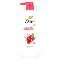 Dove Body Wash with Pump Rejuvenate Pomegranate & Hibiscus for 24hr Lotion-Soft Skin Moisturizing Skin Cleanser with No Sulfates No Parabens 30.6 Oz