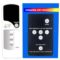 YAOHUIMI Replacement Remote Control for BioSmart Electric Infrared Quartz Heater BIO-1500PC BIO-1500PB BIO-1500PA BIO-1500PCP