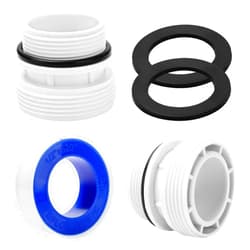 ArrogantF 4560 40mm to 1 1/2 Inch Conversion Kit,Pool Hose Adapter Conversion Compatible with Intex Coleman Hayward Pool Parts,fit for Inetx 26647EG SX2800 26645EG SX2100 Clear Sand Filter Pump & more